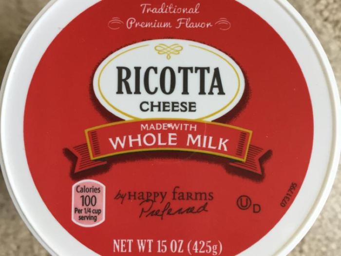 Ricotta Cheese Nutrition Facts A Comprehensive Guide